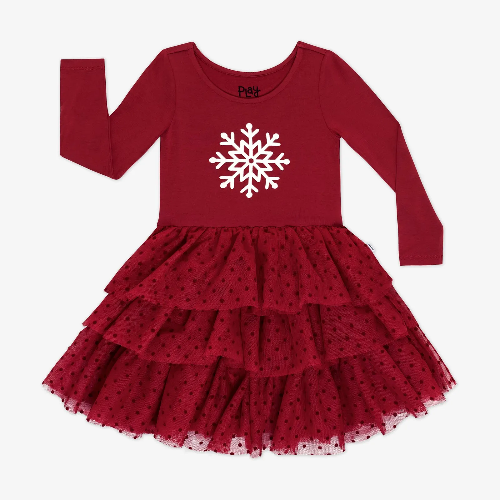 Snowflake Tiered Tutu Dress