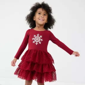 Snowflake Tiered Tutu Dress