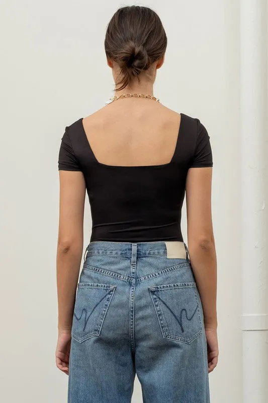 Square Neck Bodysuit