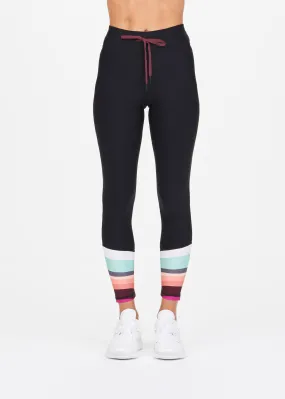 Sunset Dance Midi Pant, Black