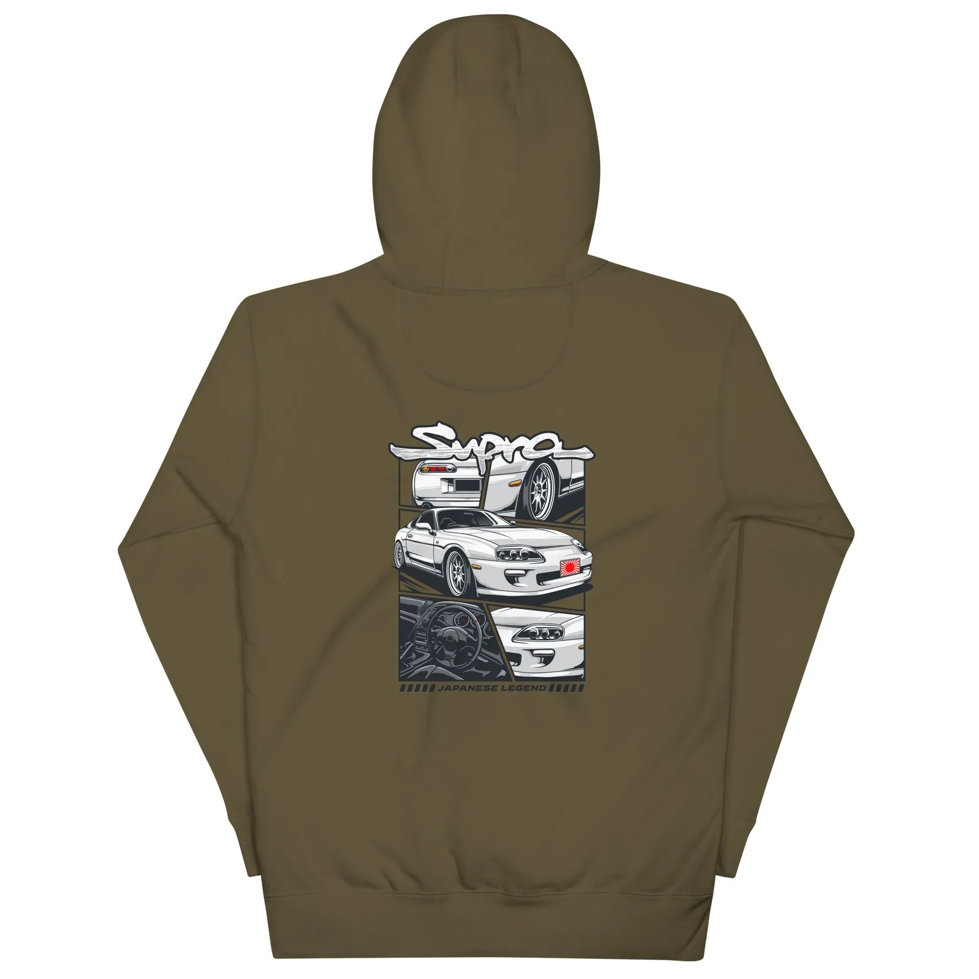 Supra Manga Premium Car Culture Hoodie