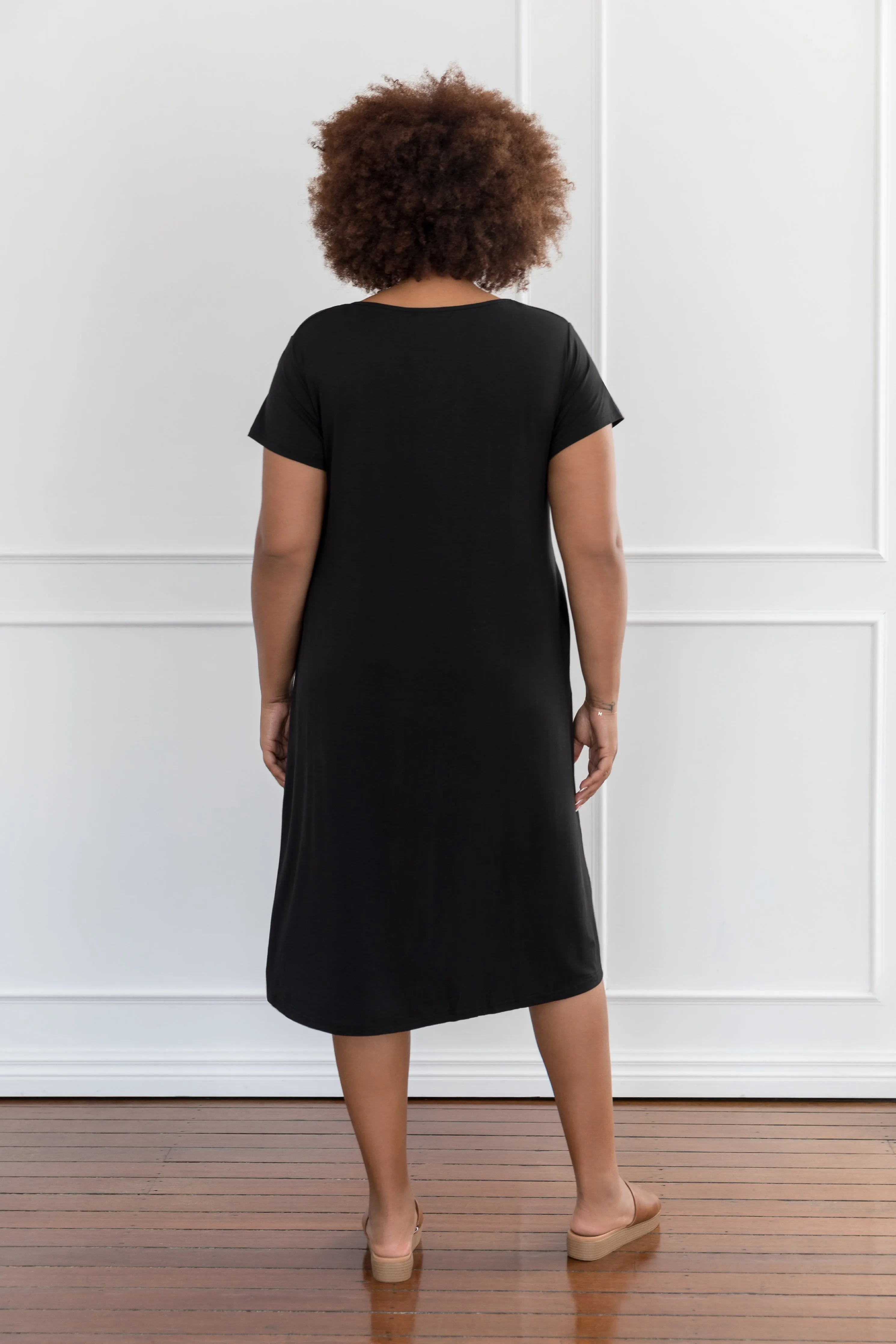 T-Shirt Dress | Black