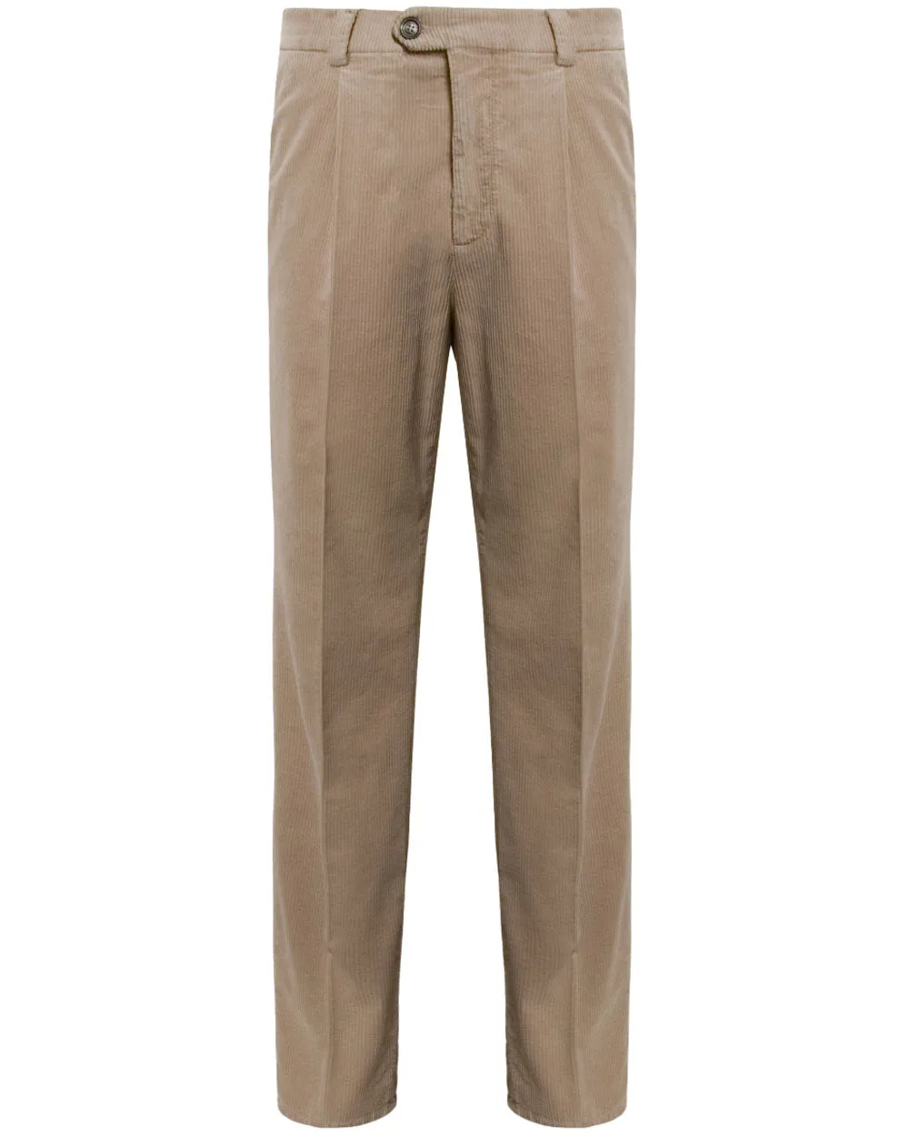 Tan Wider Corduroy Pant