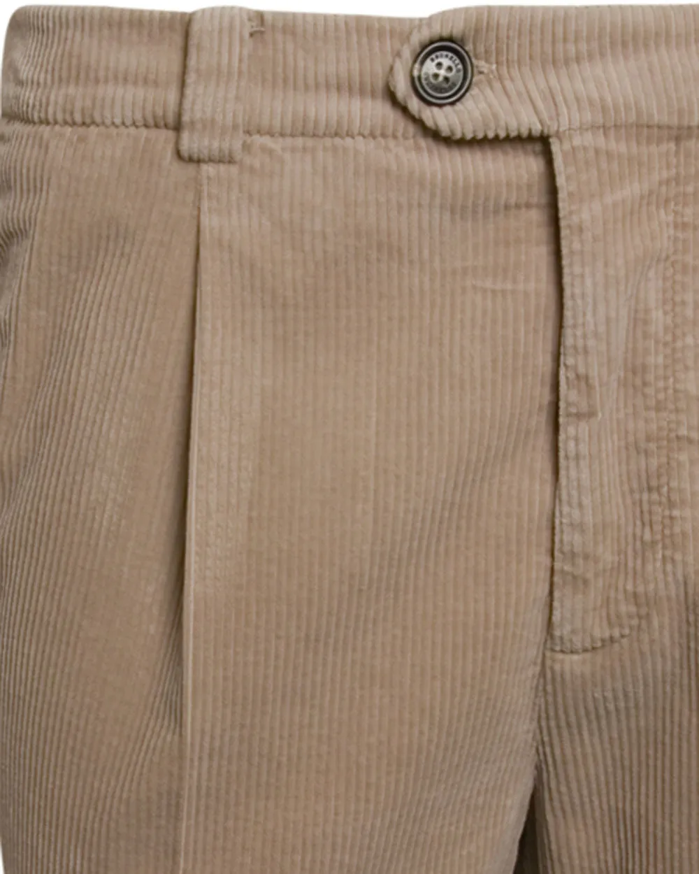 Tan Wider Corduroy Pant