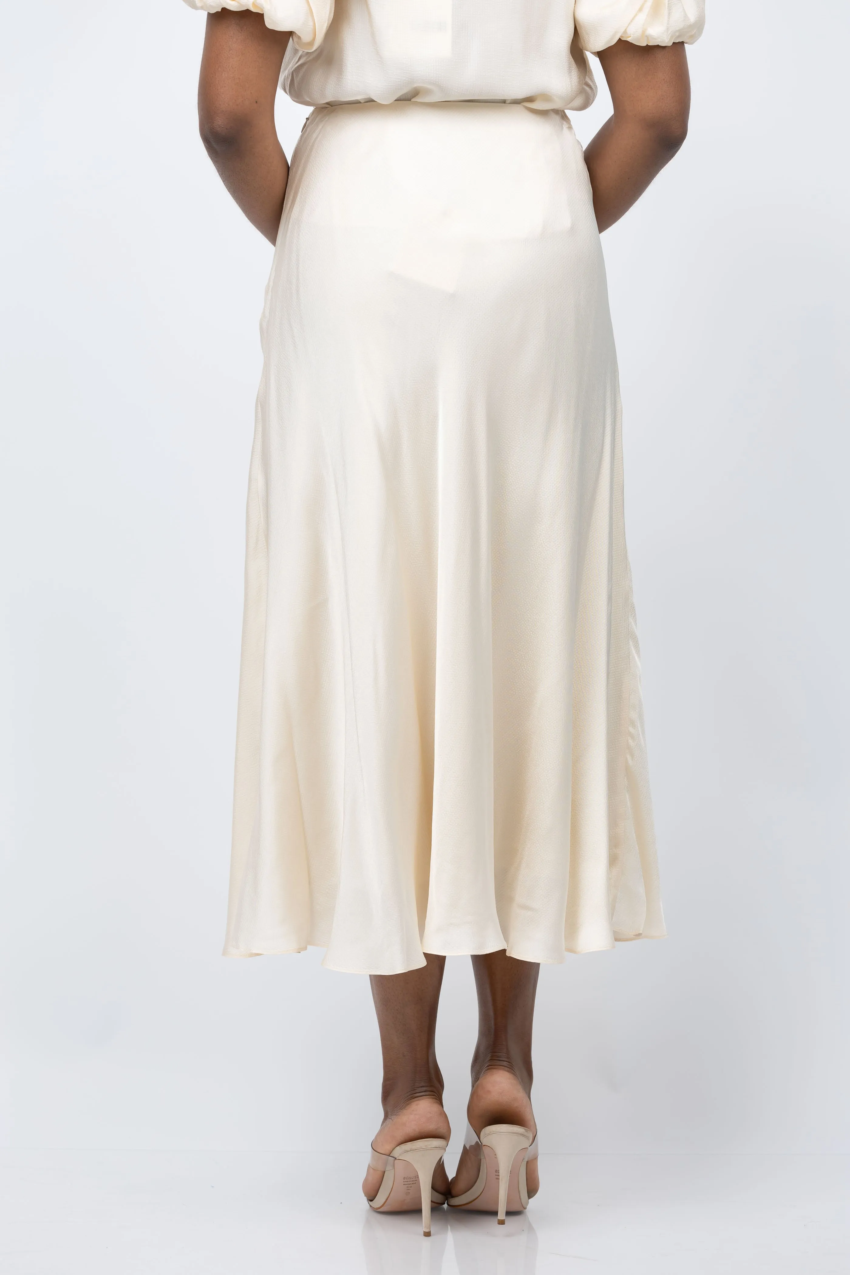Tanya Taylor Beth Skirt in Cream