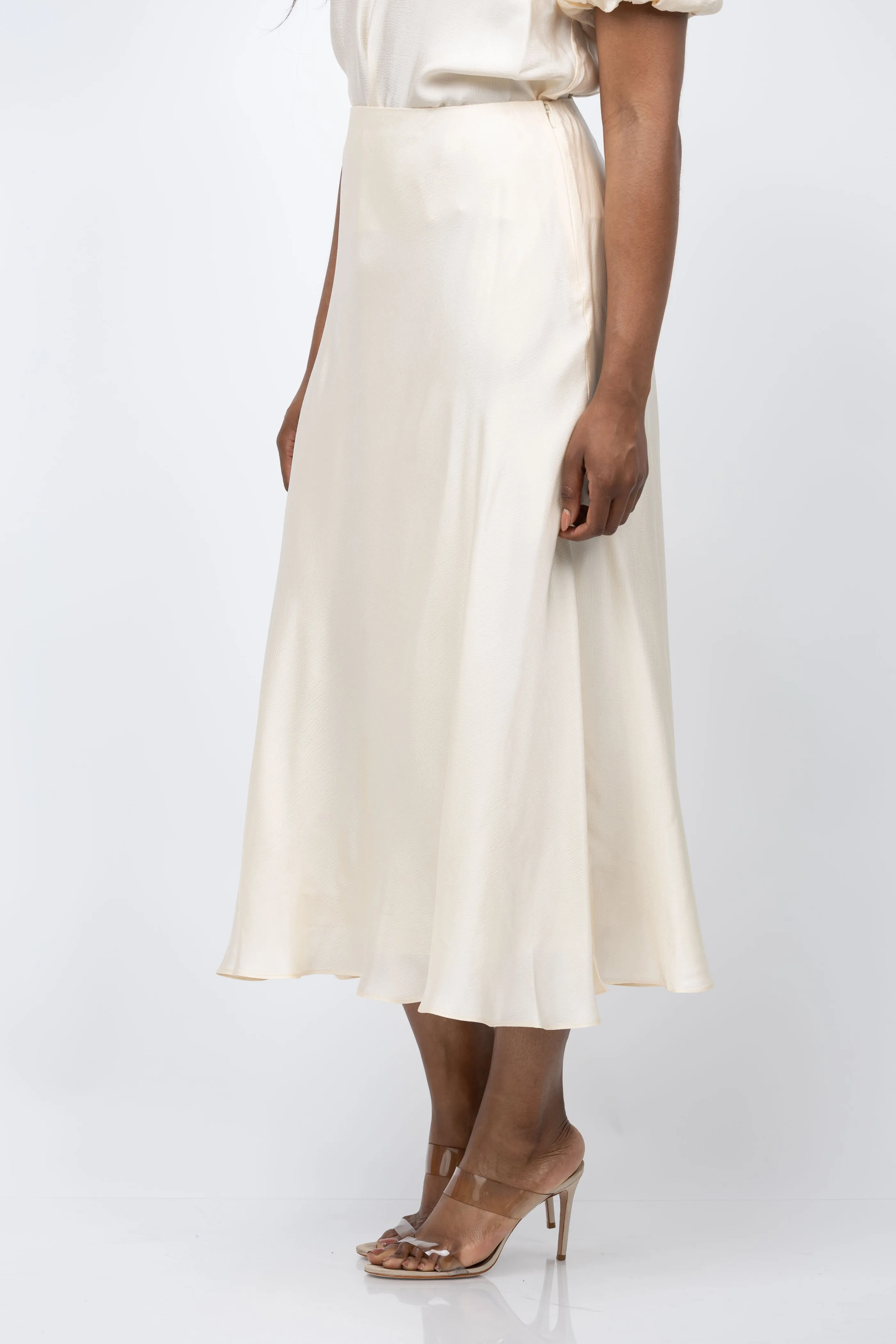 Tanya Taylor Beth Skirt in Cream