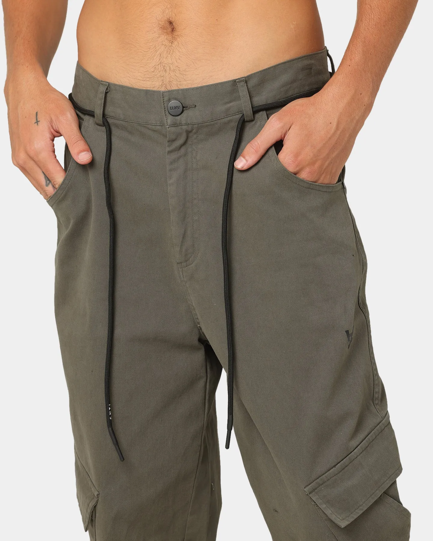 The Anti Order Para Military Cargo Pants Army Green