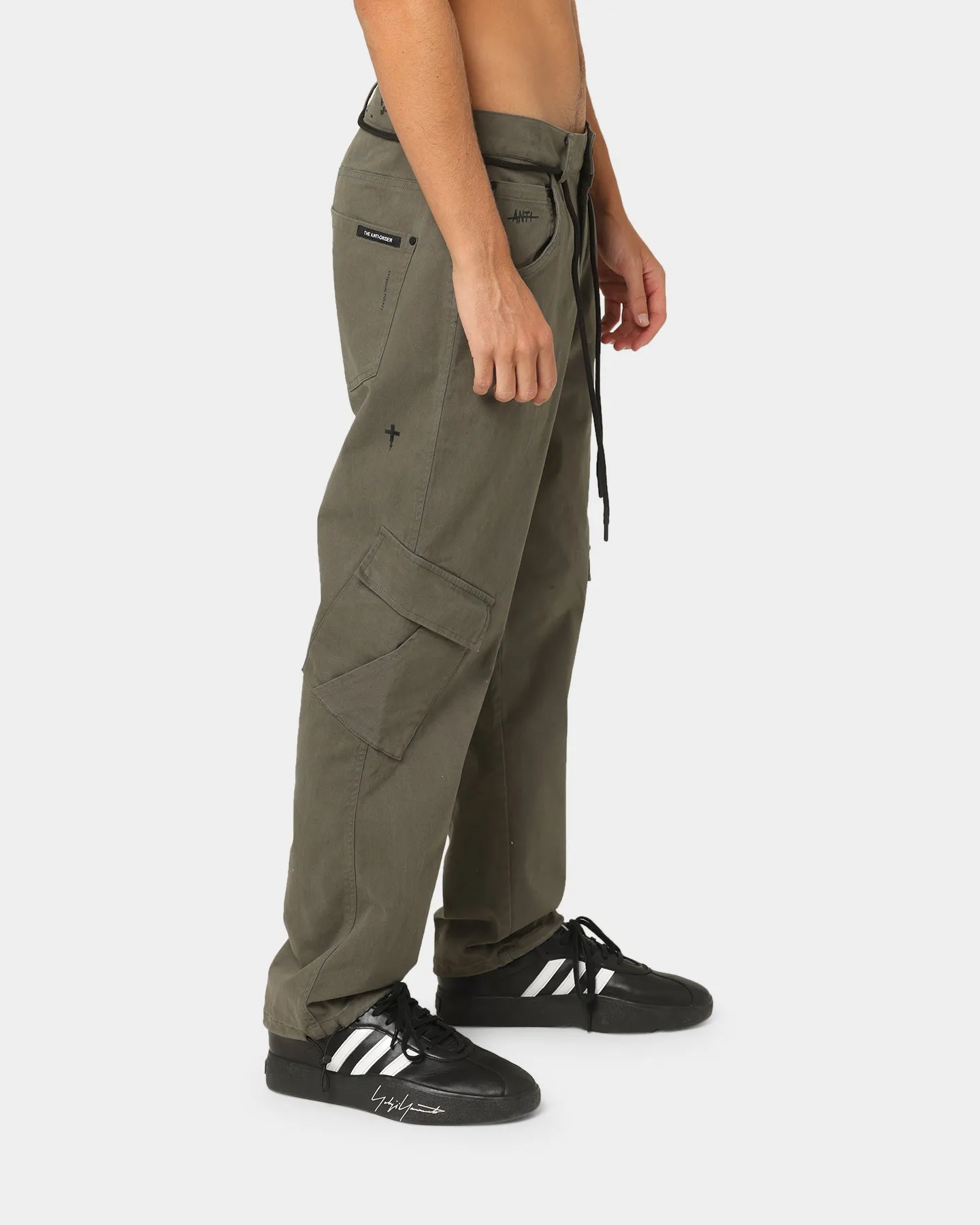 The Anti Order Para Military Cargo Pants Army Green