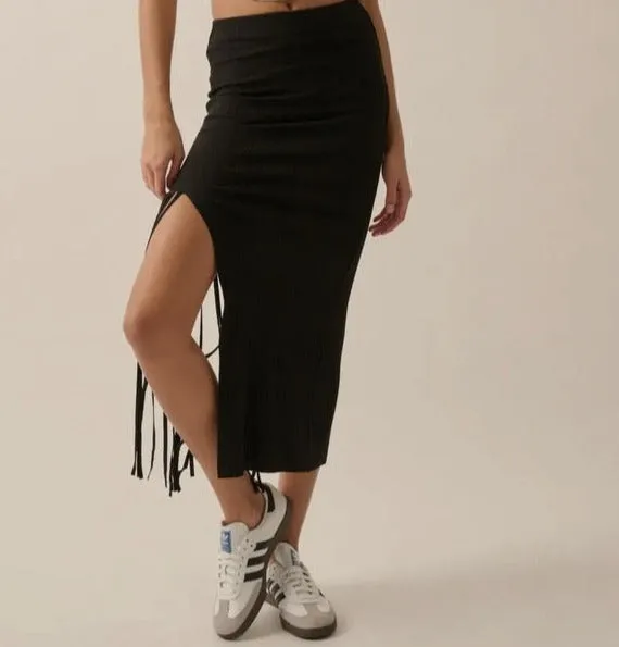 The Fringe Maxi Skirt