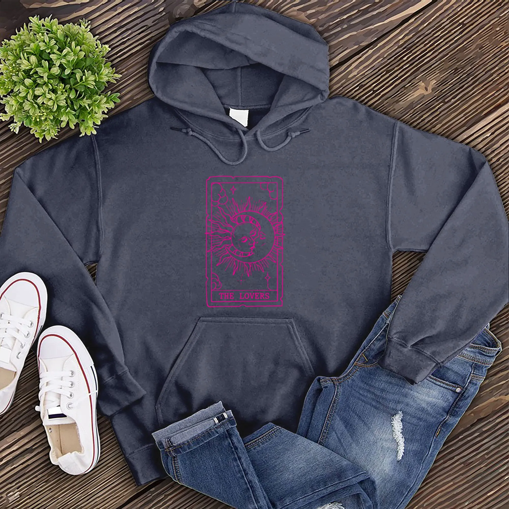 The Lovers Tarot Card Hoodie
