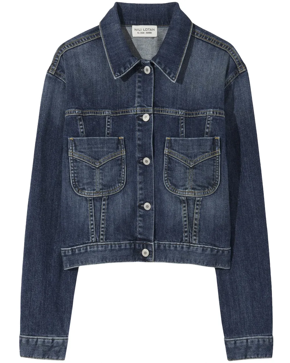 Tori Denim Jacket in Classic Wash