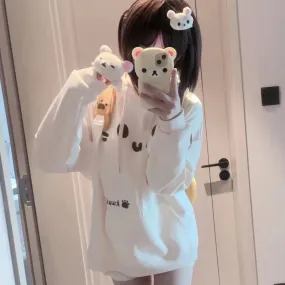UwU Cat Face Hoodie
