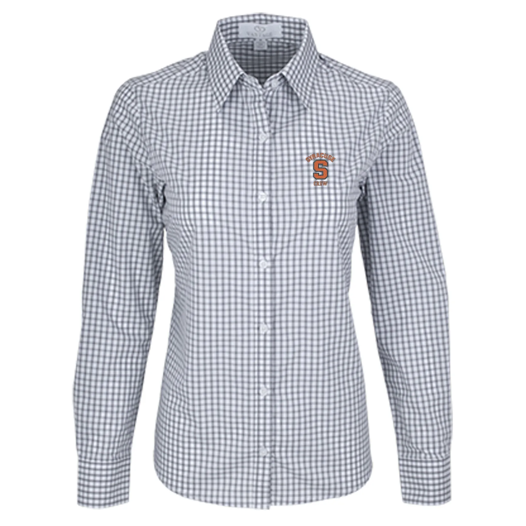 Vansport Ladies Syracuse Crew Easy-Care Gingham Check Shirt