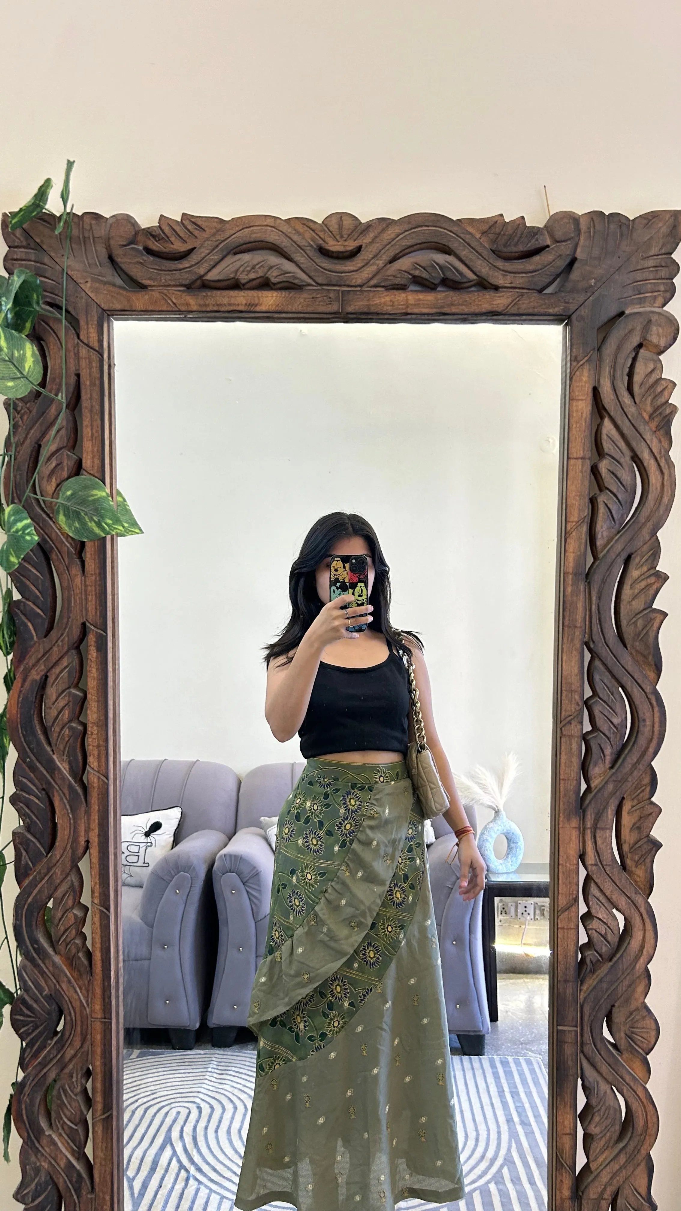 Vintage skirt 28 waist/l:35