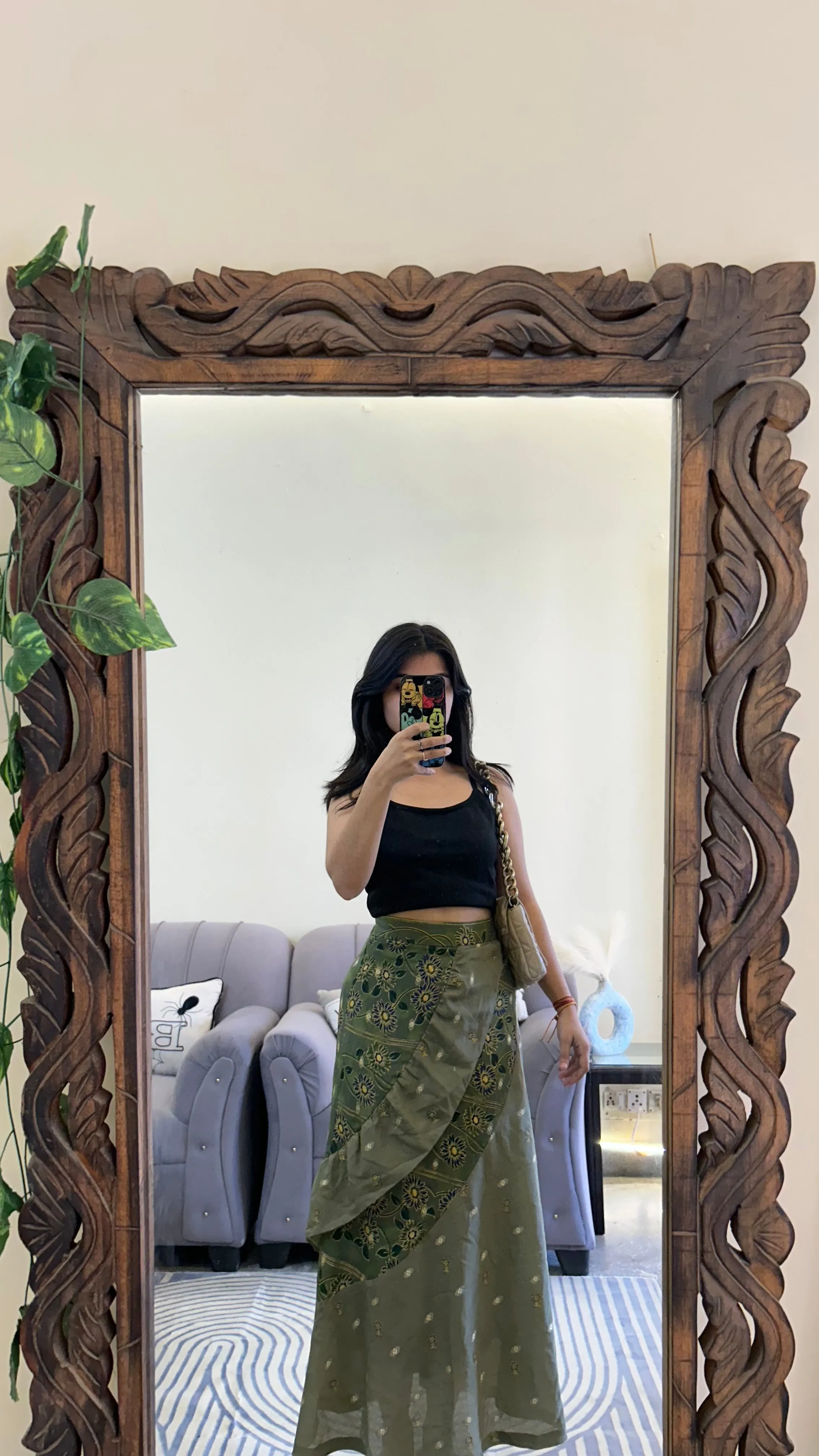 Vintage skirt 28 waist/l:35