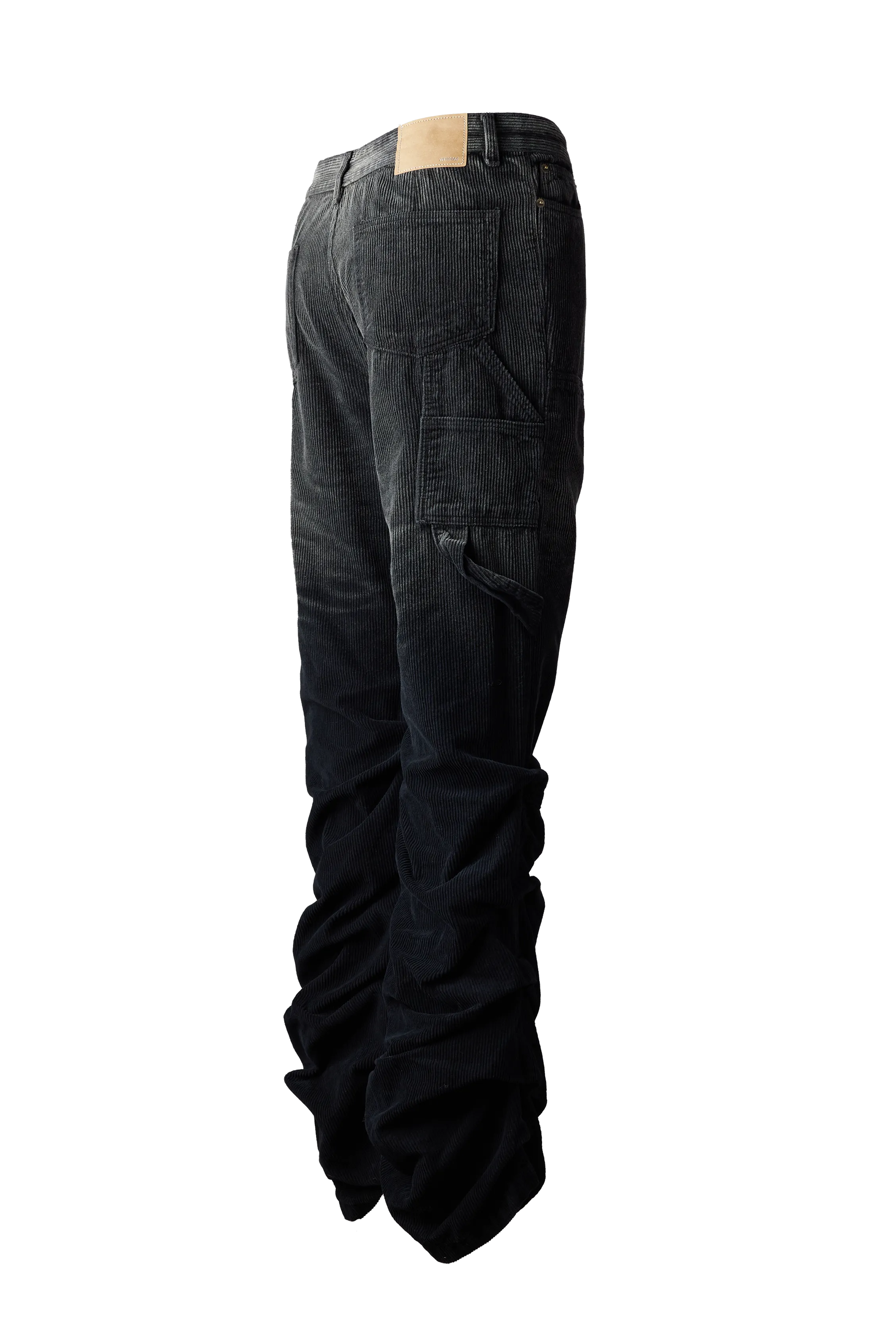 WE11DONE - Wrinkled Corduroy Pants
