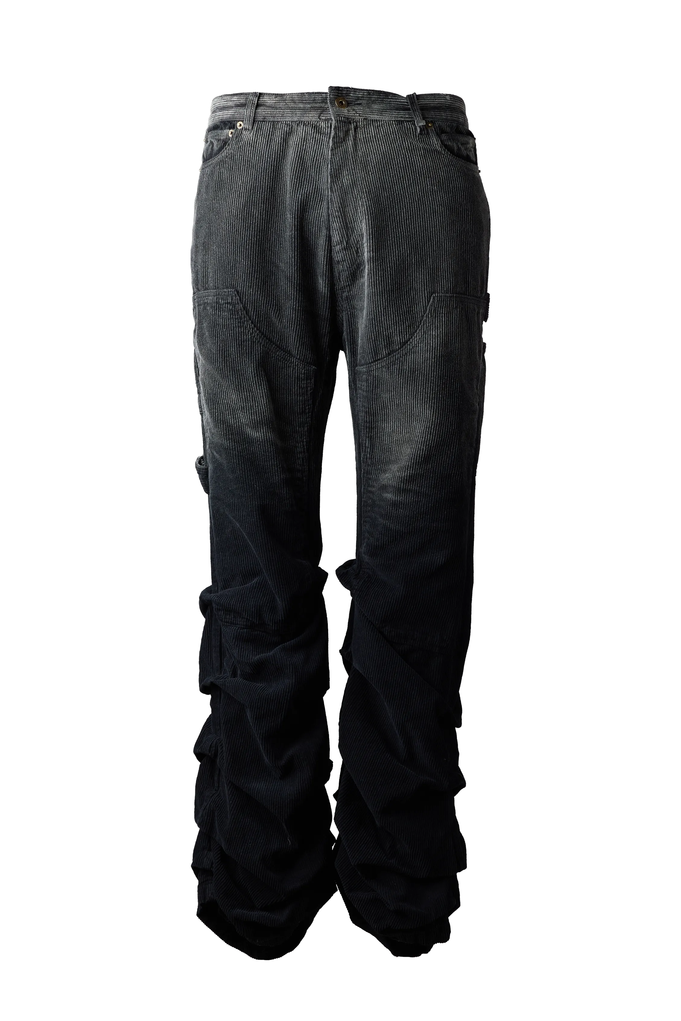 WE11DONE - Wrinkled Corduroy Pants