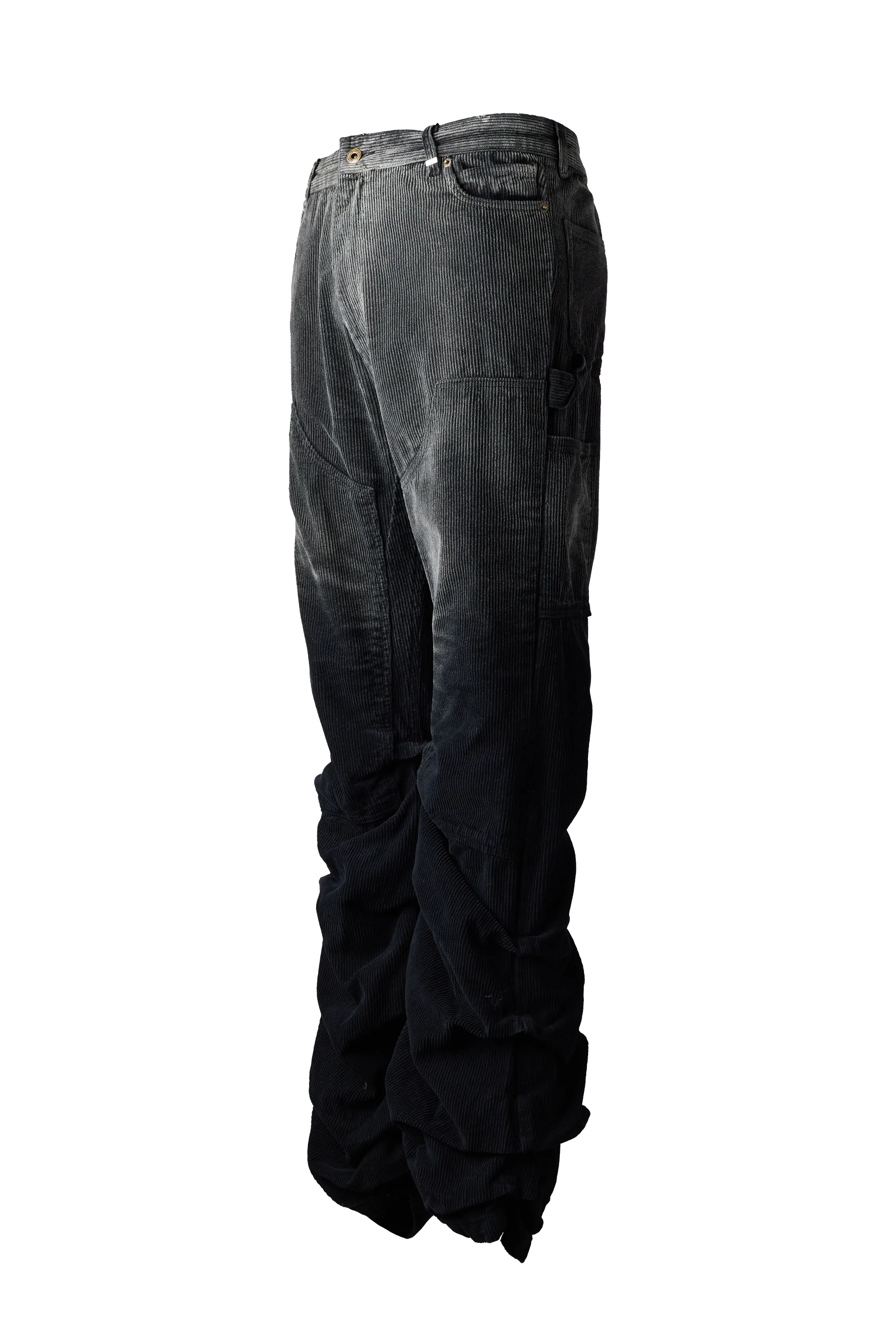 WE11DONE - Wrinkled Corduroy Pants
