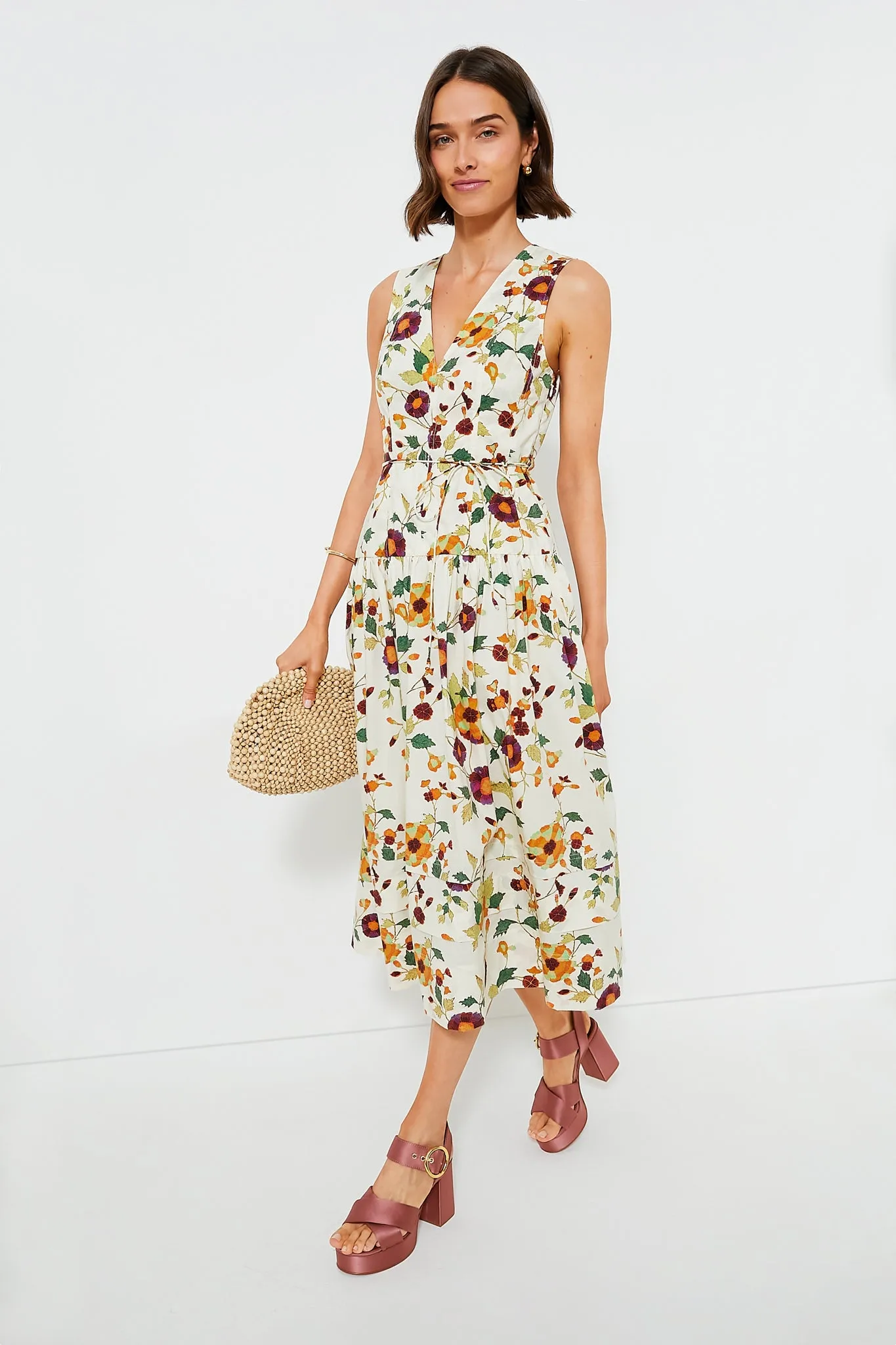 White Iris Kiran Dress