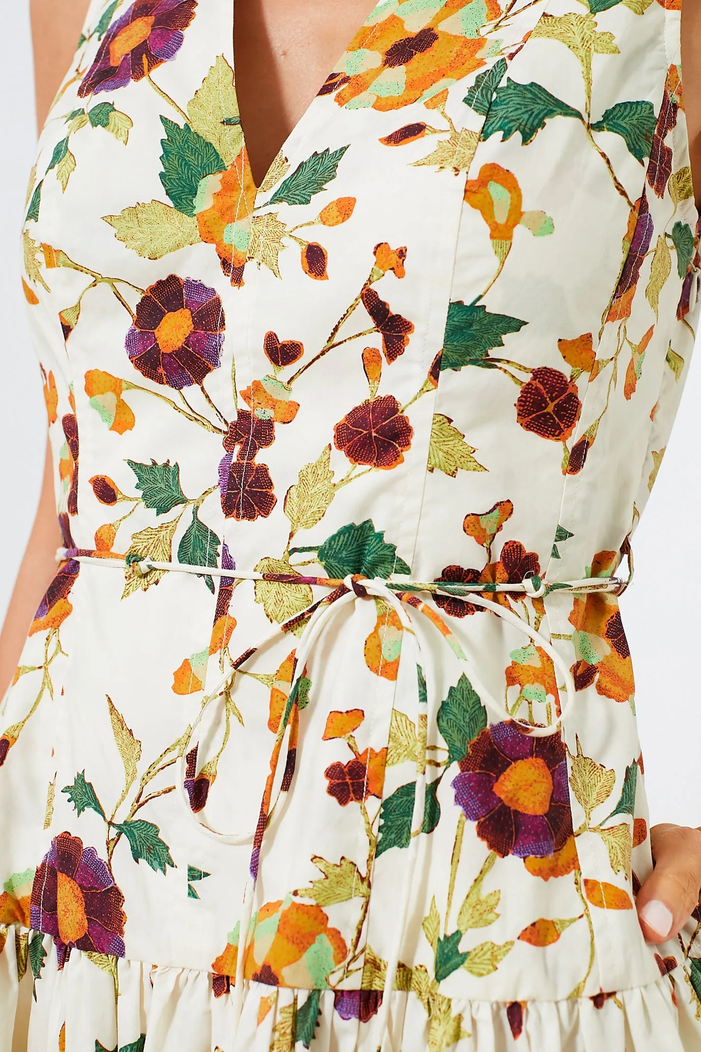White Iris Kiran Dress