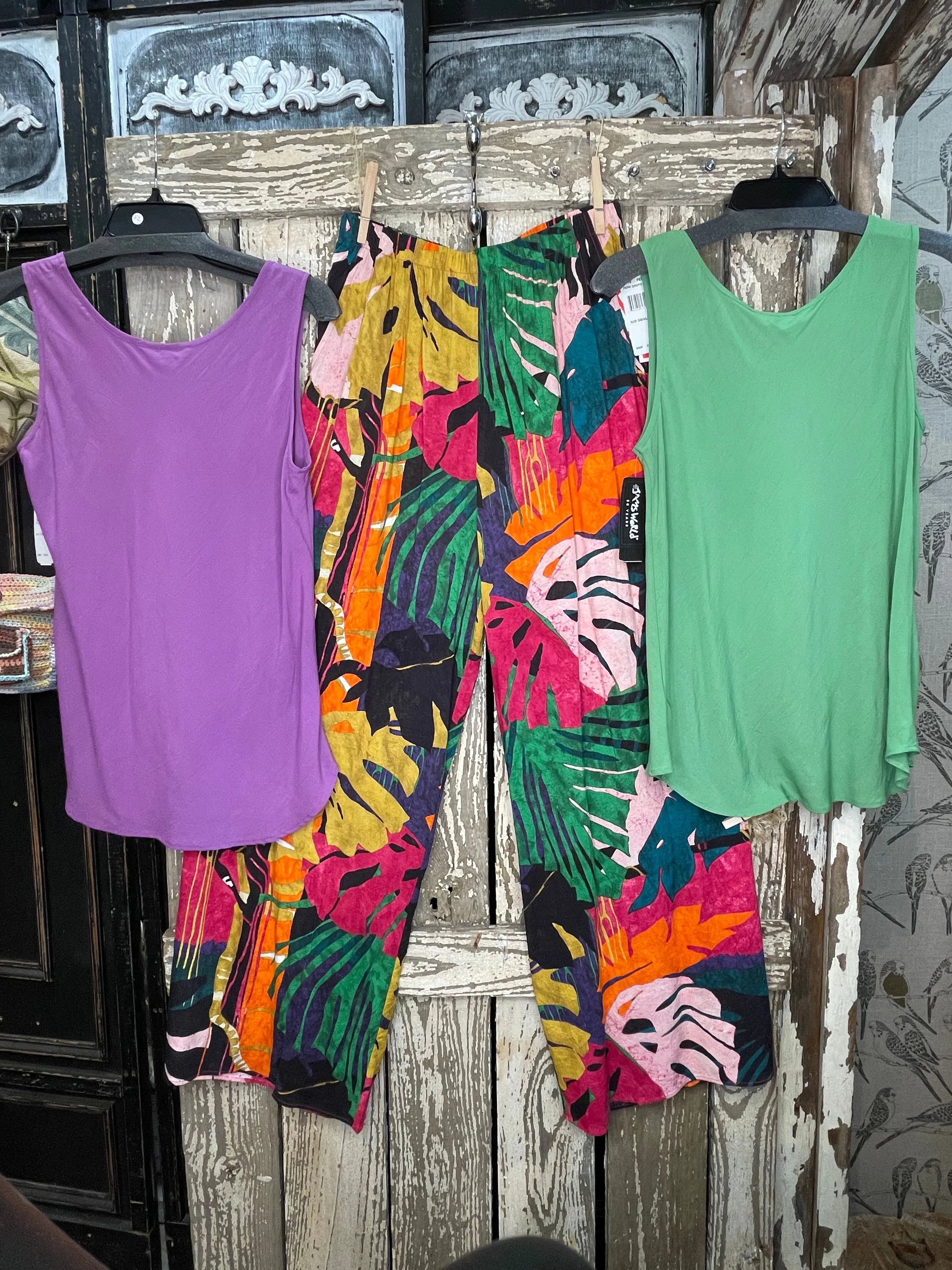 Wide Leg in "Fern Grotto" by Jams World