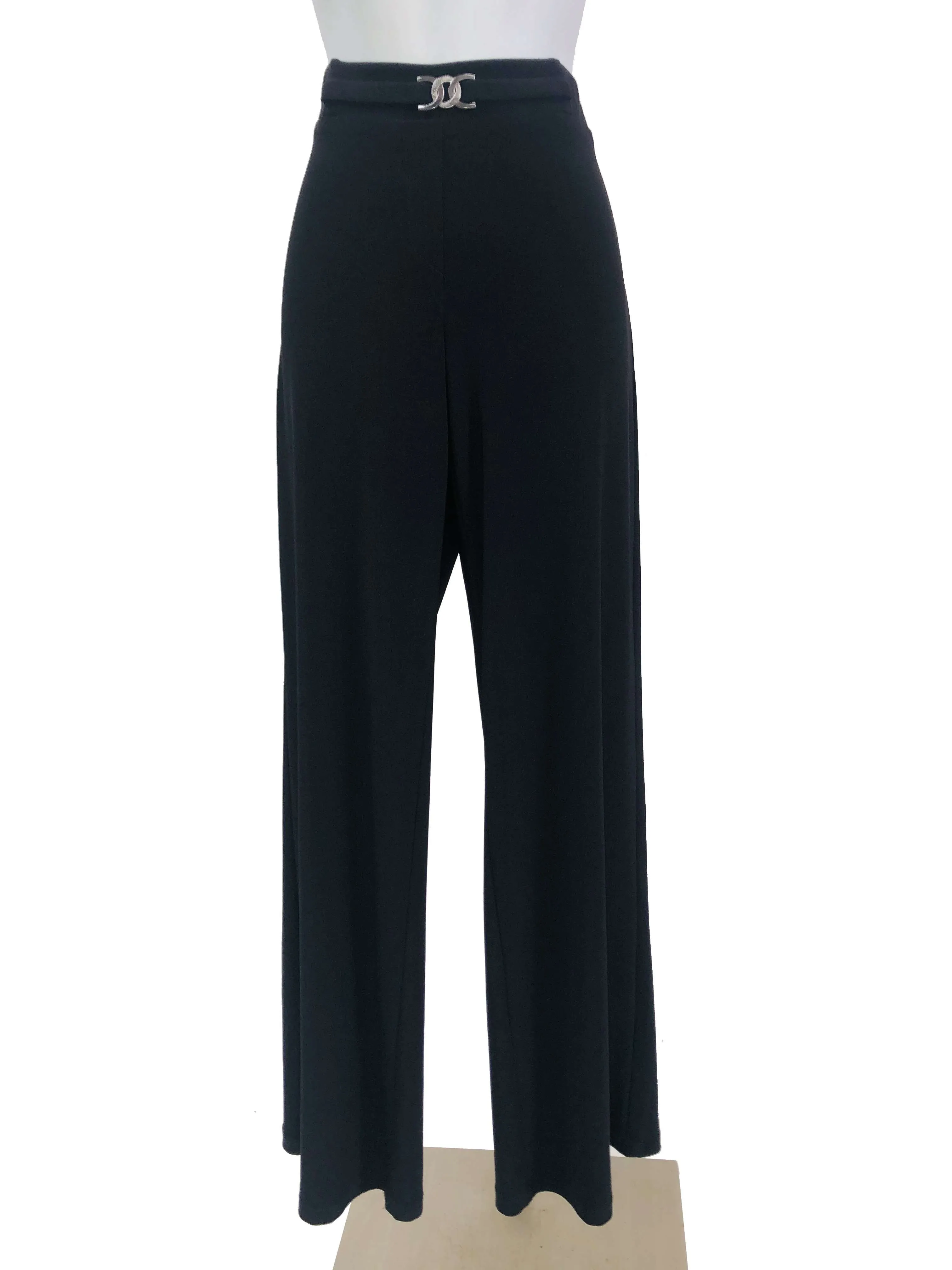 Women's Pants Black Stretch Comfort Pant Top Quality Stretch fabric best Seller "Our Magic Pant Made in Canada Yvonne Marie Boutiques"