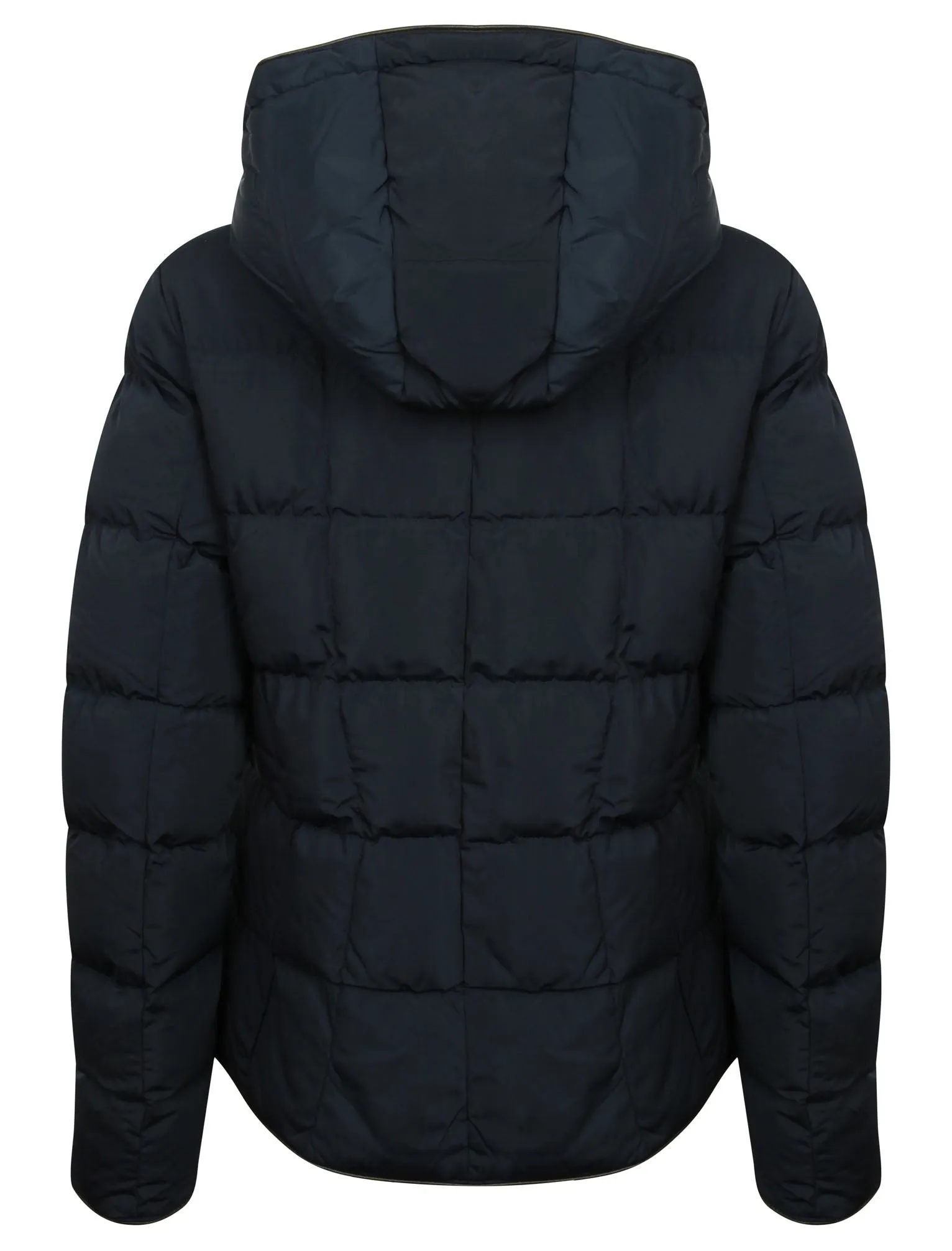 Wookie Quilted Hooded Jacket in Navy Blazer - Tokyo Laundry
