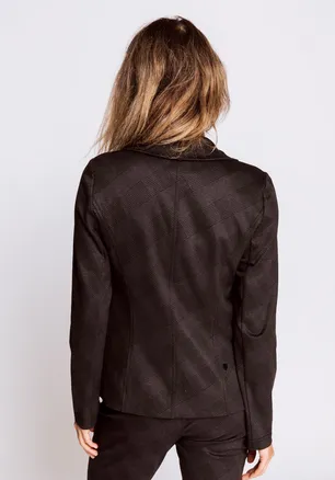 ZHRILL SALMA BLAZER grau kariert